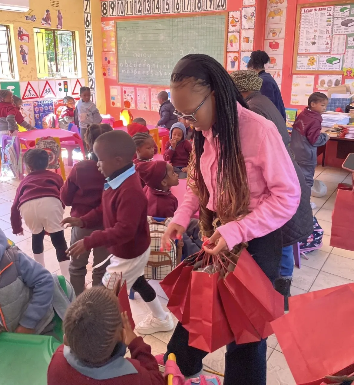 Community outreach session in Gaborone